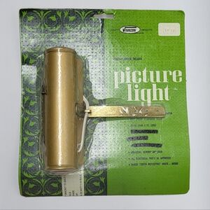 New Vintage Vivacon picture light Gold Color Long Cord MULTI PURPOSE DELUXEQUAL